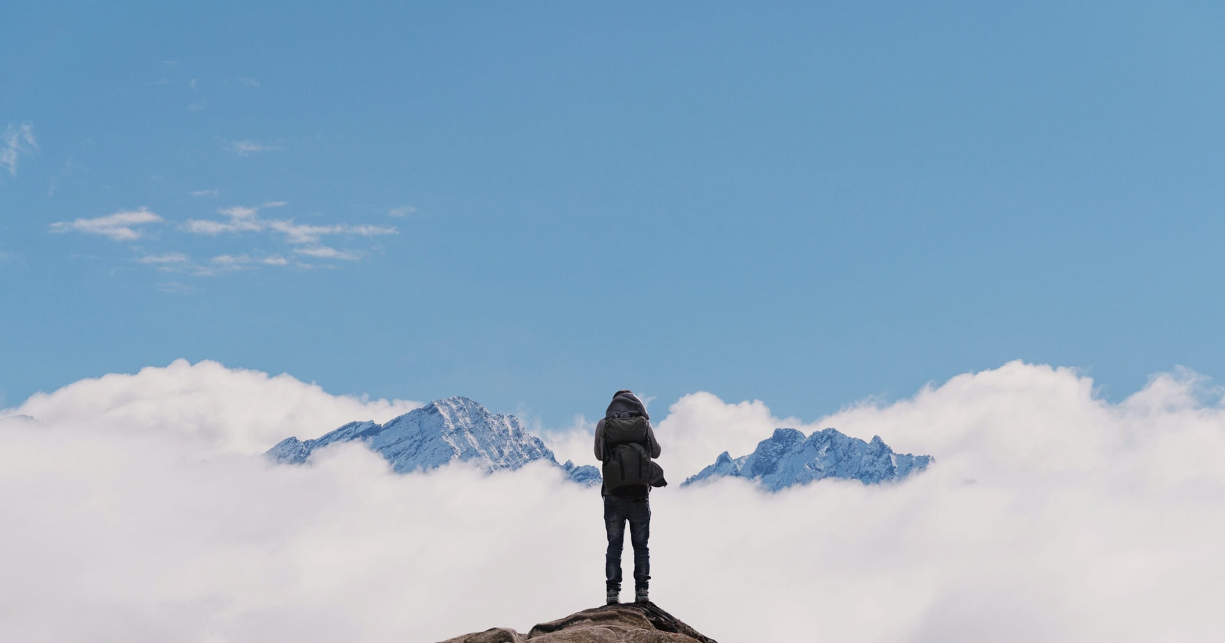 Why do you stand looking into heaven?